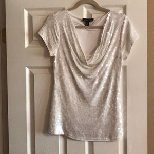 INC Sequin top